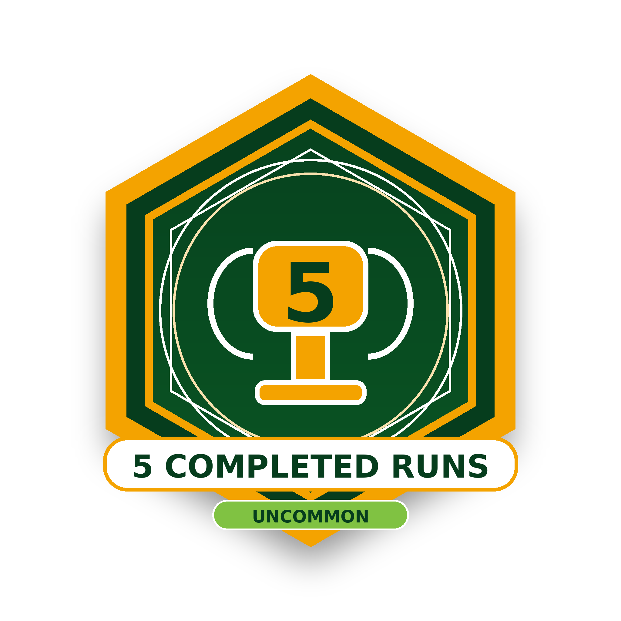 5 Completed Runs