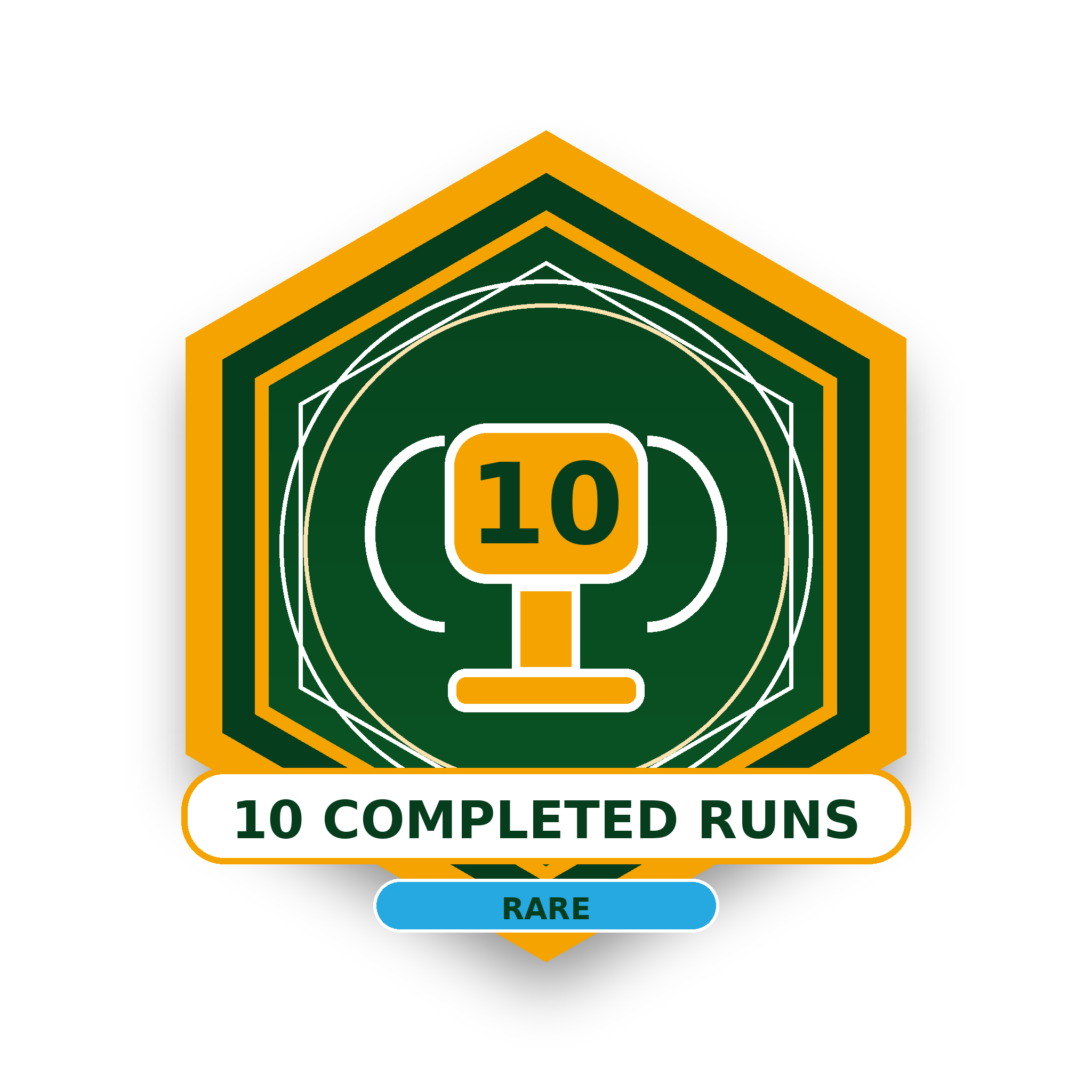 10 Completed Runs